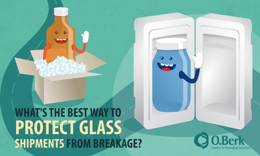 How to reduce the chance of glass breaking during transit?