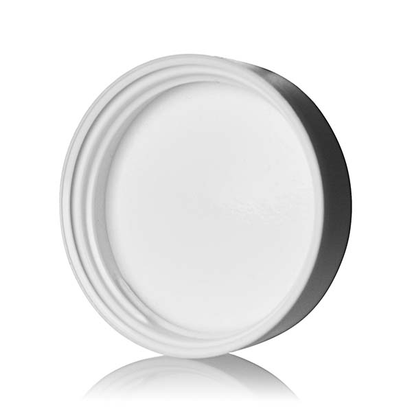 53-400 WHITE PICTORIAL TOP PUSH DOWN AND TURN CRC CAP - F217 LINER-detail image