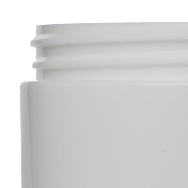 4OZ WHITE PP/PPROUND BASE DOUBLE WALL JAR - 70-400 NECK-detail image