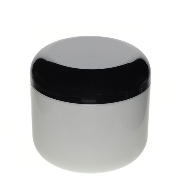 4OZ WHITE PP/PPROUND BASE DOUBLE WALL JAR - 70-400 NECK-detail image