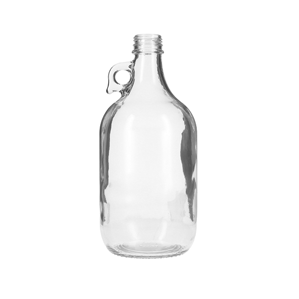 Clear Flint 1/2 Gallon Glass Growler or Jug