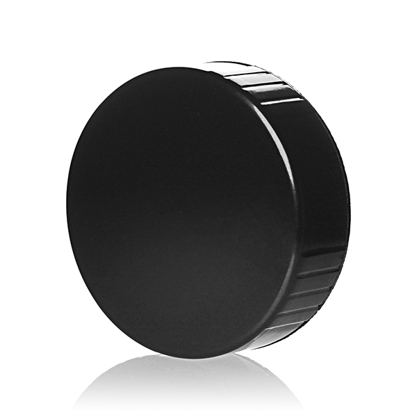 38-400 Black RIB SIDE / SMOOTH TOP PHENOLIC - LDPE CONE LINER