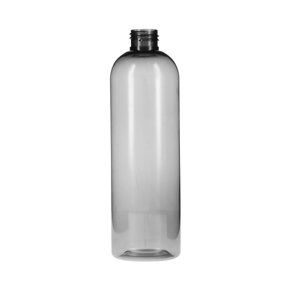 12OZ CLEAR PET COSMO ROUND PLASTIC BOTTLE - 24-410 NECK-detail image