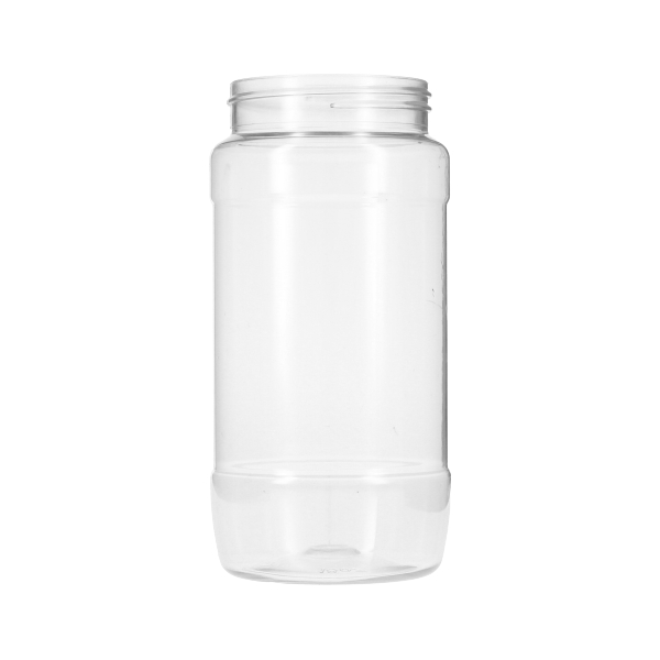 18.1OZ CLEAR PET ROUND PLASTIC JAR - 63-400 NECK-detail image