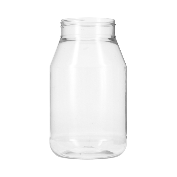 32OZ CLEAR PET MAYO ROUND PLASTIC JAR - 70-400 NECK-detail image