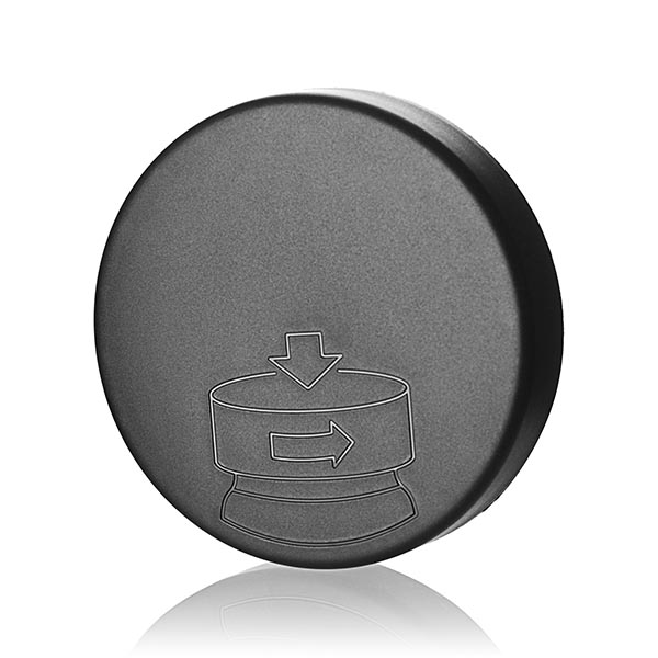 89-400 BLACK PP MATTE SIDE / PICTORIAL TOP CRC CLOSURE