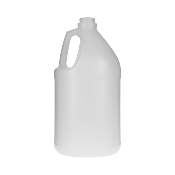 64 OZ NATURAL HDPE TAPER TOP ( INDUSTRIAL) ROUND 38-400 NECK