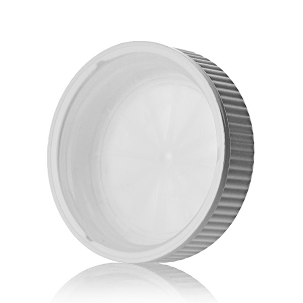 45-400 WHITE RIB SIDE / TEXT TOP PP VISTA CHILD-RESISTANT CLOSURE-detail image