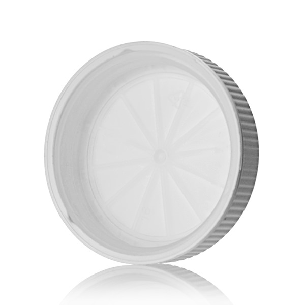 53-400 WHITE RIB SIDE / TEXT TOP PP VISTA CHILD-RESISTANT CLOSURE-detail image