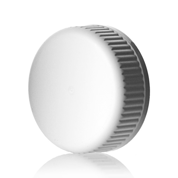 38-400 WHITE RIB SIDE / MATTE TOP PP VISTA SMATTE TOP CLOSURE