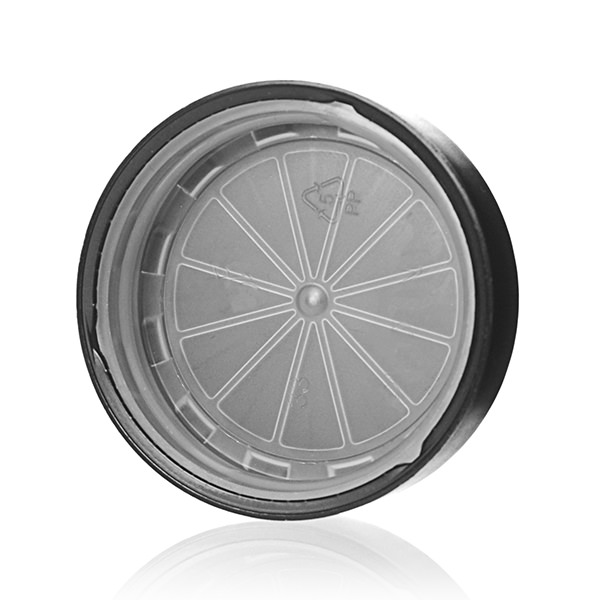 45-400 BLACK MATTE PP VISTA CHILD-RESISTANT PICTORIAL CLOSURE-detail image