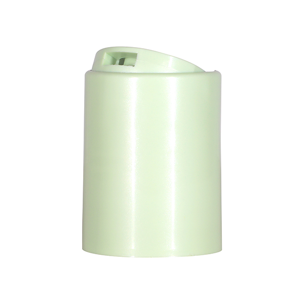 24-415 GREEN SMOOTH SIDE PP EASY OPEN DISC TOP CAP .308" x .110" ORIFICE