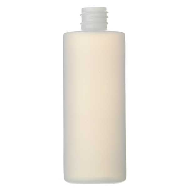 4OZ NATURAL HDPE  CYLINDER - 20-410 NECK FINISH