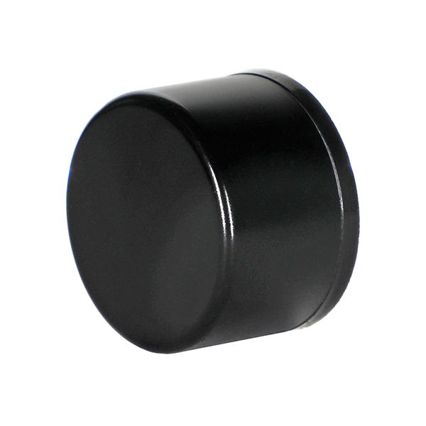 28-400 BLACK METAL OVERSHELL PP ESPRIT BONNET SPIRITS CLOSURE WITH FOAM LINER