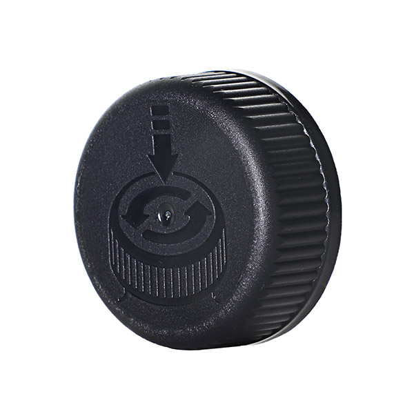 33-400 BLACK RIB SIDE / PICTORIAL TOP PP VISTA CHILD-RESISTANT CLOSURE