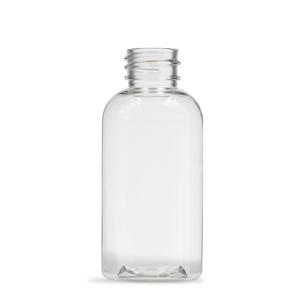 2OZ CLEAR PET  BOSTON ROUND - 2OZ CLEAR PET TRADITIONAL BOSTON ROUND  WITH 20-410 NECK