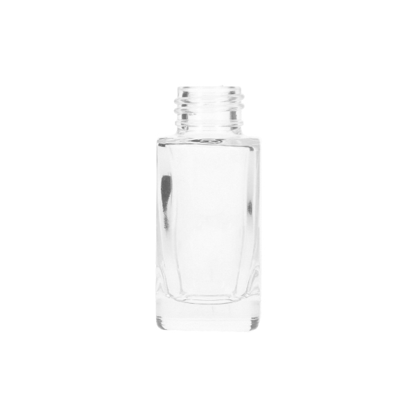 30ML FLINT GLASS LUMIERE SQUARE BOTTLE - 24-410 NECK