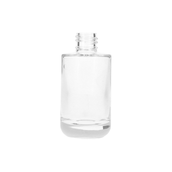 50ML FLINT GLASS DESSERT ROUND BOTTLE - 20-415 NECK