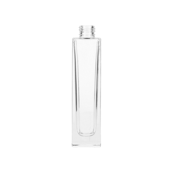 120ML FLINT GLASS FOREST SQUARE BOTTLE - 24-410 NECK
