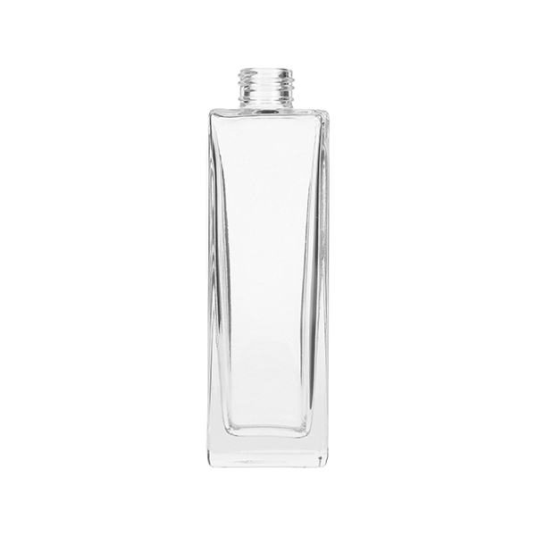 200ML FLINT GLASS FOREST SQUARE - 24-410 NECK