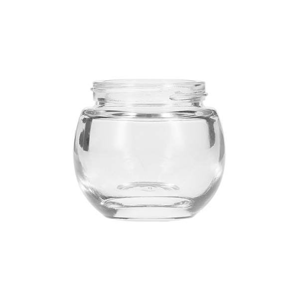 16 oz Glass Straight Sided Jar - Flint - w/ 89-405