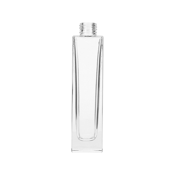 50ML FLINT GLASS FOREST BOTTLE SQUARE - 24-410 NECK