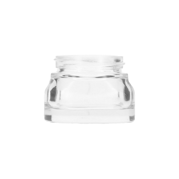 30ML FLINT GLASS FOREST JAR SQUARE - 45-405 NECK