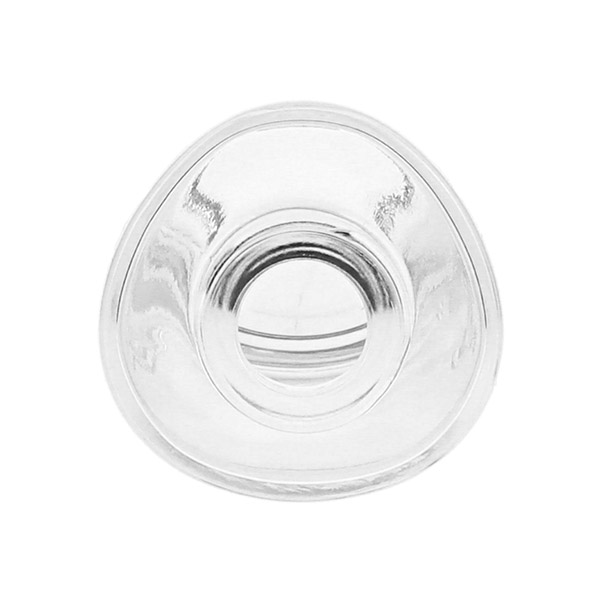 30ML FLINT GLASS STEVE TRIANGLE BOTTLE - 24-410 NECK-detail image