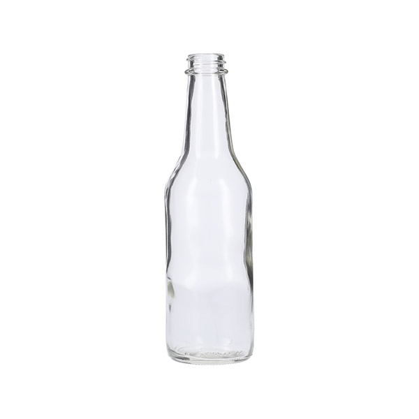 10OZ FLINT GLASS WOOZY ROUND - 28-405 NECK