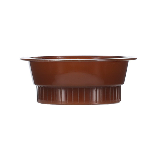 7ML BROWN HDPE DOSAGE CUP TAPERED