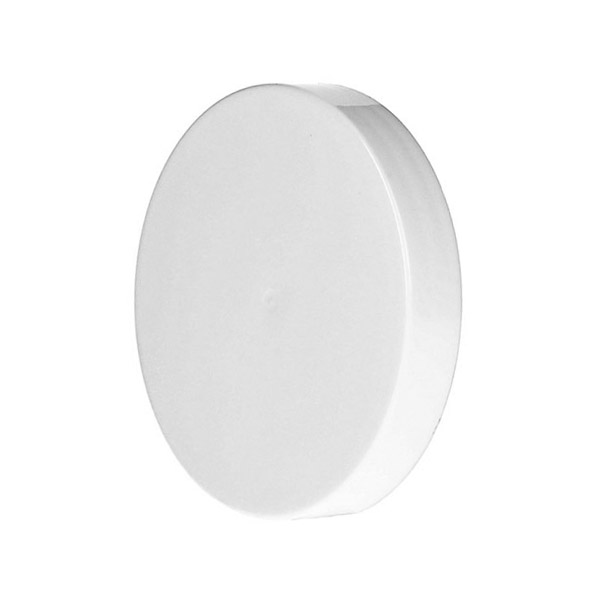 70-400 WHITE SMOOTH SIDE / SMOOTH TOP PP UNLINED CLOSURE