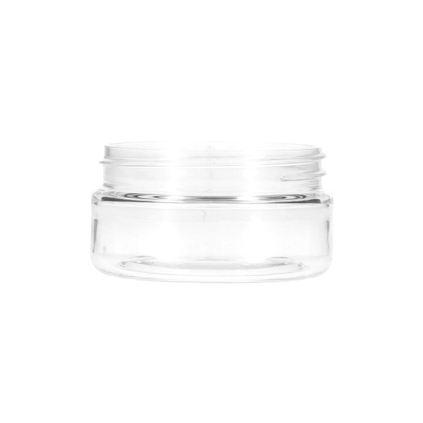 2OZ CLEAR PET WIDE-MOUTH JAR ROUND - 58-400 NECK-detail image