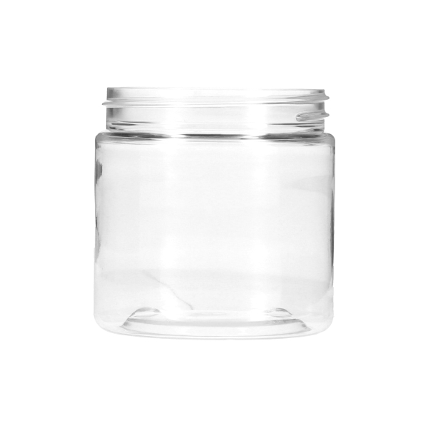 4OZ CLEAR PET WIDE-MOUTH JAR ROUND - 58-400 NECK-detail image