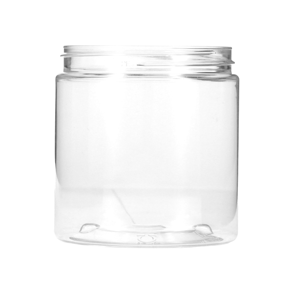 8oz Clear PET Wide Mouth Round Plastic Jar - 70-400 Neck : Bottlestore