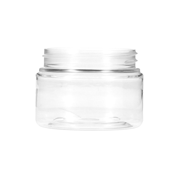 30DRAM CLEAR PET WIDE-MOUTH JAR ROUND - 58-400 NECK-detail image