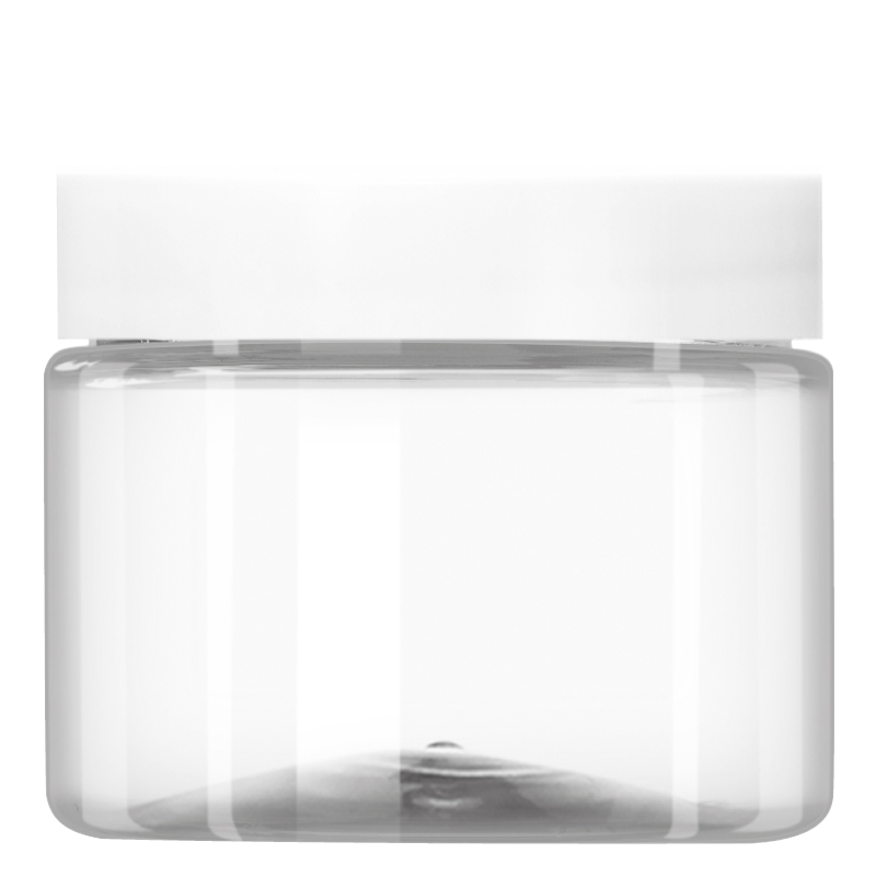 90ML CLEAR PET TARRO JAR ROUND - 58-400 NECK