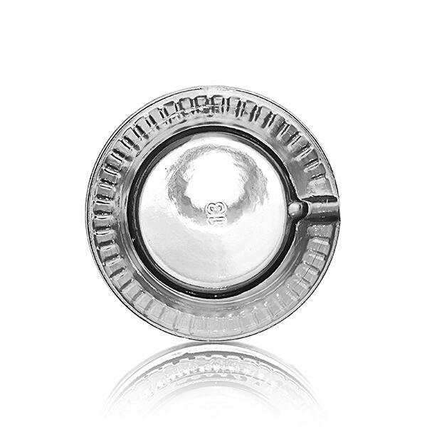 375ML FLINT GLASS NORDIC SPIRITS SCREW NECK ROUND BODY WITH 28-400 NECK FINISH-detail image