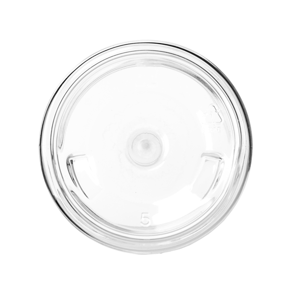 3OZ CLEAR PET WIDE MOUTH SQUAT JAR - 70-400 NECK-detail image