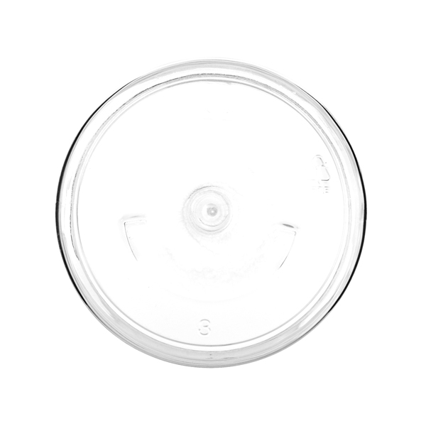 6OZ CLEAR PET WIDE MOUTH SQUAT JAR - 89-400 NECK-detail image