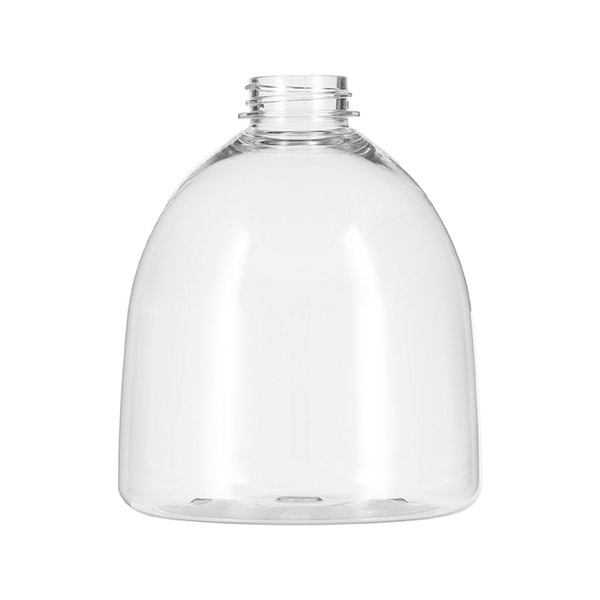 16.5OZ CLEAR PET S2 PLASTIC BOTTLE ROUND - 28-400 NECK