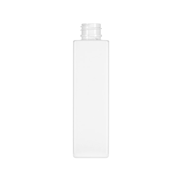 012426 3.5OZ CLEAR PET DSB SERIES BOTTLE SQUARE - 20-410 NECK