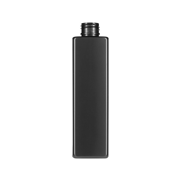 8.75OZ BLACK PET DSB SERIES BOTTLE SQUARE - 24-410 NECK