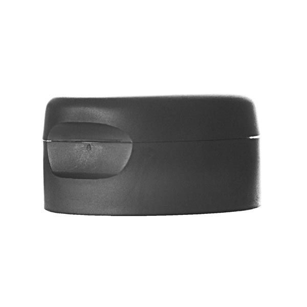 22-400 BLACK PP MATTE FROST PCR-BASED PURITY DISPENSING FLIP TOP CLOSURE WITH 3.2MM ORIFICE-detail image