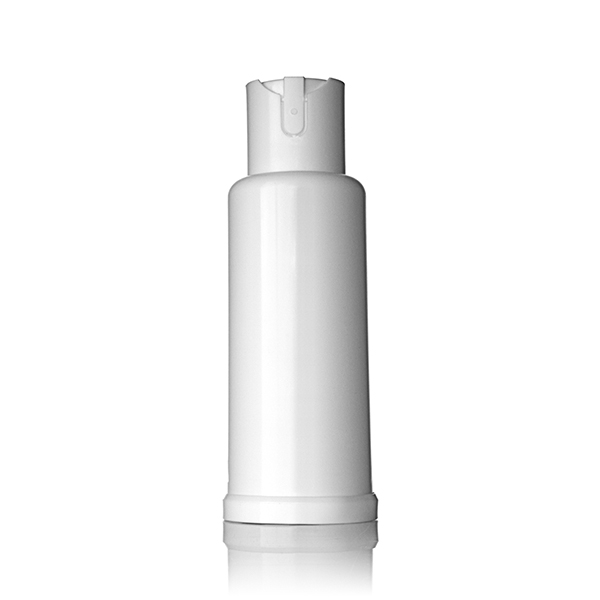 2OZ WHITE PP CHILD RESISTANT / BUTTON LOCK SPRAY PUMP WITH TEAR-OFF TAB - 100MCL OUTPUT