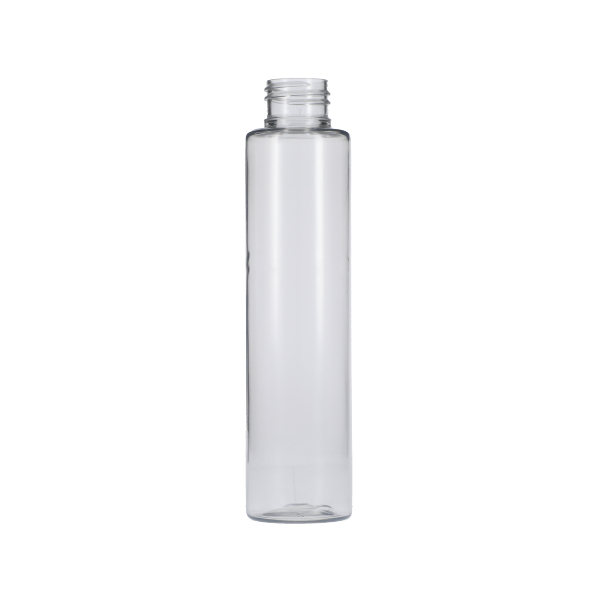 125ML (4.23OZ) CLEAR PET 30 PERCENT PCR TUBO ROUND WITH 24-410 NECK FINISH