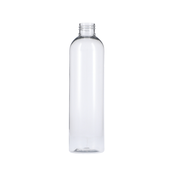 250ML (8.45OZ) CLEAR PET 30 PERCENT PCR SONATA ROUND WITH 24-410 NECK FINISH-detail image