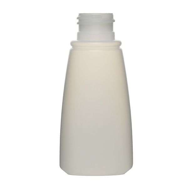  2.5OZ NATURAL HDPE SLOPED OVAL  WITH 24-410 NECK FINISH-detail image