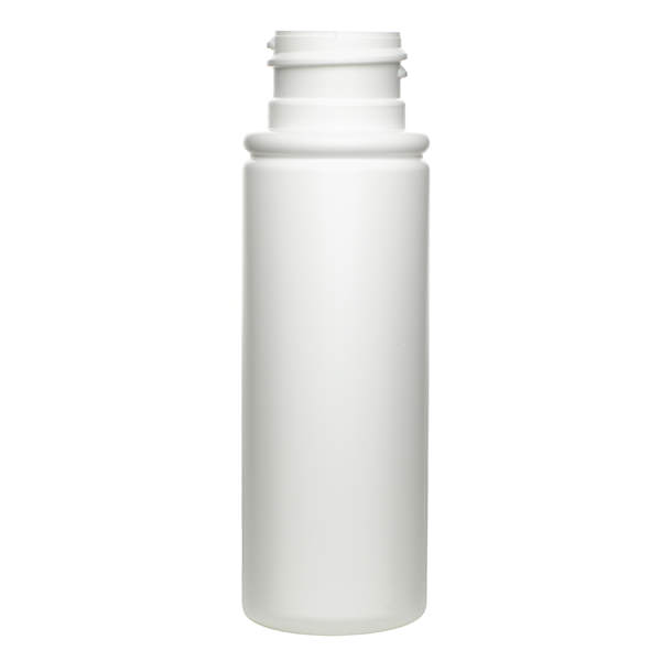 2.5OZ WHITE HDPE SLOPED OVAL  WITH 24-410 NECK FINISH-detail image