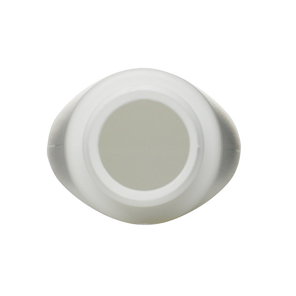 2.5OZ WHITE HDPE SLOPED OVAL  WITH 24-410 NECK FINISH-detail image