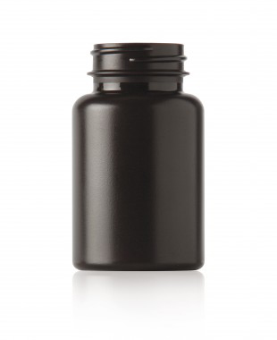 120cc White HDPE Plastic Packe Bottle (38-400) - Aaon Packaging